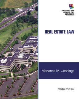 Real Estate Law 10th 9781133586555 Front Cover
