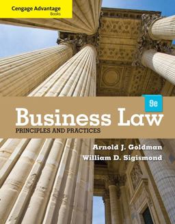 Business Law: Principles and Practices  9781133586562 Front Cover
