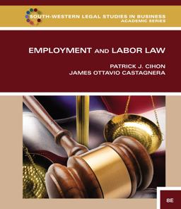 Employment and Labor Law 8th 9781133586609 Front Cover