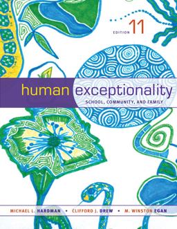 Human Exceptionality School, Community, and Family 11th 9781133589839 Front Cover