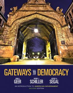 Gateways to Democracy An Introduction to American Government 2nd 9781133602231 Front Cover