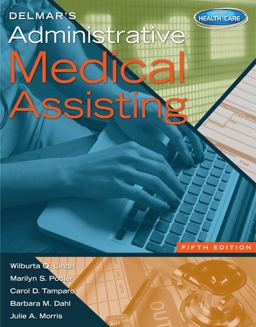 Delmar's Administrative Medical Assisting (Book Only) 5th 2013 9781133602910 Front Cover