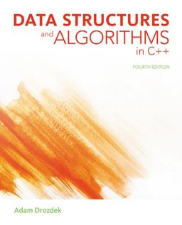 Data Structures and Algorithms in C++ 4th 9781133608424 Front Cover