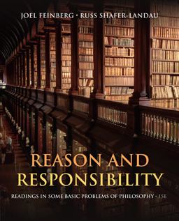 Reason and Responsibility Readings in Some Basic Problems of Philosophy 15th 9781133608479 Front Cover