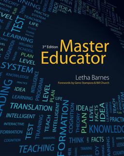 Master Educator 3rd 9781133693697 Front Cover
