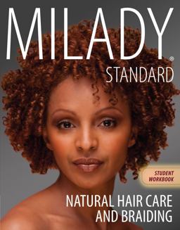 Workbook for Milady Natural Hair Care and Braiding  9781133765653 Front Cover
