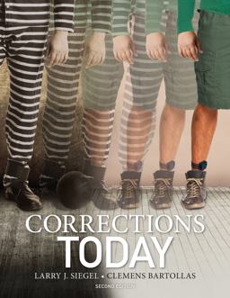 Corrections Today 2nd 9781133933656 Front Cover