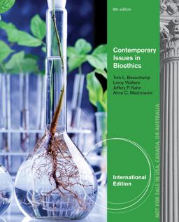 Contemporary Issues in Bioethics, International Edition