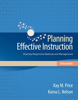 Planning Effective Instruction Diversity Responsive Methods and Management 5th 9781133936732 Front Cover