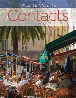Student Activities Manual for Valette/Valette's Contacts: Langue et Culture FranÃƒÂ§aises, 9th 9th 9781133937623 Front Cover