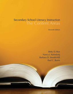 Secondary School Literacy Instruction 11th 9781133938965 Front Cover