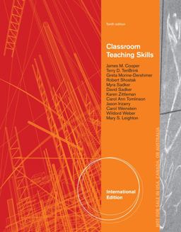 Classroom Teaching Skills, International Edition Classroom Teaching Skills, International Edition