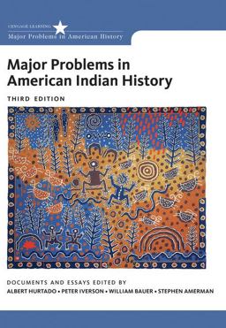 Major Problems in American Indian History:  9781133944195 Front Cover