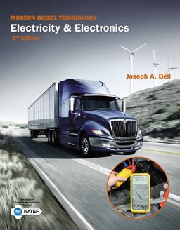 Modern Diesel Technology: Electricity and Electronics  9781133949800 Front Cover