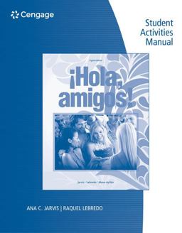 ï¿½Hola, Amigos! 8th 9781133952190 Front Cover
