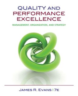 Quality and Performance Excellence