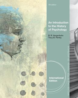 Introduction to the History of Psychology 7th 2013 9781133958048 Front Cover