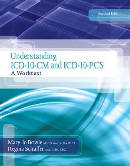 Understanding ICD-10-CM and ICD-10-PCS A Worktext 2nd 9781133961031 Front Cover