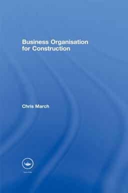 Business Organisation for Construction Business Organisation for Construction