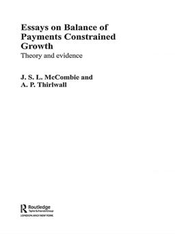 Essays on Balance of Payments Constrained Growth