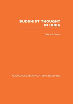 Buddhist Thought in India