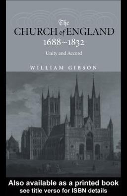 The Church of England 1688-1832