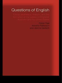 Questions of English Questions of English
