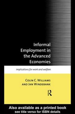 Informal Employment in Advanced Economies Informal Employment in Advanced Economies