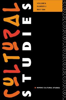 Cultural Studies Cultural Studies