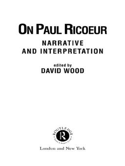 On Paul Ricoeur On Paul Ricoeur