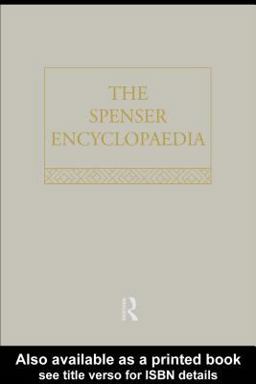 The Spenser Encyclopedia The Spenser Encyclopedia