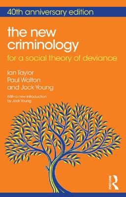 The New Criminology The New Criminology