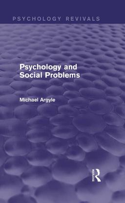 Psychology and Social Problems (Psychology Revivals)