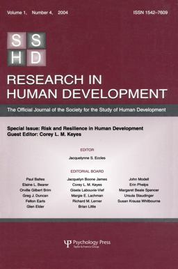 Risk and Resilience in Human Development