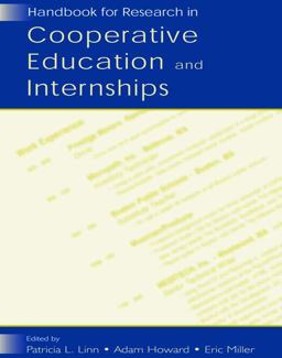 Handbook for Research in Cooperative Education and Internships