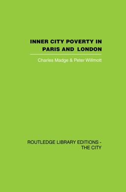 Inner City Poverty in Paris and London Inner City Poverty in Paris and London