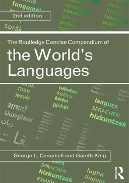The Routledge Concise Compendium of the World's Languages