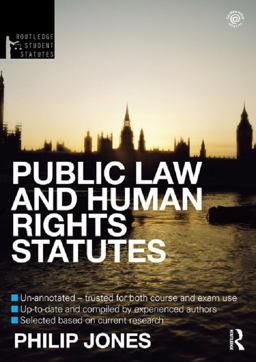 Public Law and Human Rights Statutes Public Law and Human Rights Statutes
