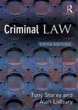 Criminal Law Criminal Law