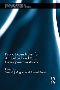 Public Expenditures for Agricultural and Rural Development in Africa  9781136445392 Front Cover