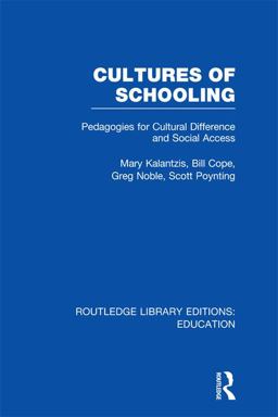 Cultures of Schooling (RLE Edu l Sociology of Education) Cultures of Schooling (RLE Edu l Sociology of Education)