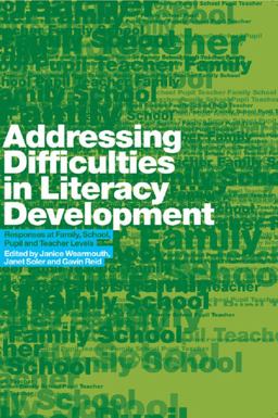 Addressing Difficulties in Literacy Development