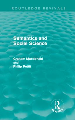 Semantics and Social Science