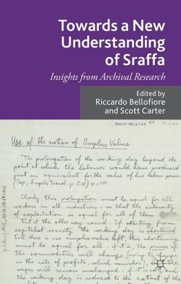 Towards a New Understanding of Sraffa