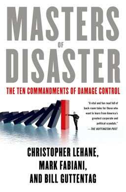 Masters of Disaster The Ten Commandments of Damage Control  9781137278968 Front Cover