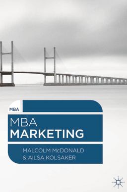 MBA Marketing  9781137300294 Front Cover
