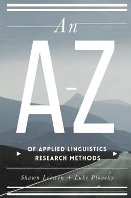 An a-Z of Applied Linguistics Research Methods An a-Z of Applied Linguistics Research Methods