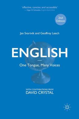 English – One Tongue, Many Voices:  9781137550224 Front Cover