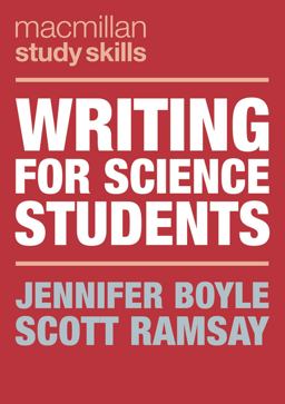 Writing for Science Students  9781137571519 Front Cover