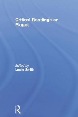 Critical Readings on Piaget  9781138006898 Front Cover